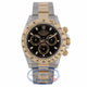 Rolex Cosmograph Daytona 40mm Yellow Gold and Stainless Steel Oyster Bracelet Black Dial 116523 RFFDHZ - Beverly Hills Watch Company