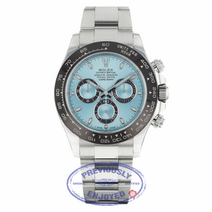 Rolex Daytona 40MM Platinum Anniversary Edition Chestnut Brown Monobloc Cerachrom Bezel 116506 111111 - Beverly Hills Watch Company