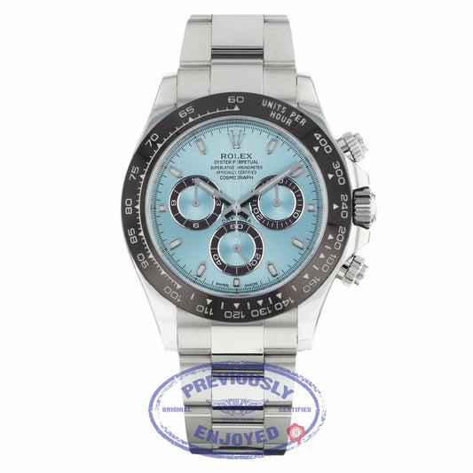 Rolex Daytona 40MM Platinum Anniversary Edition Chestnut Brown Monobloc Cerachrom Bezel 116506 111111 - Beverly Hills Watch Company