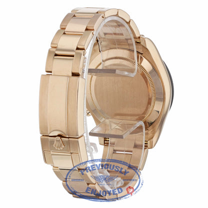 Rolex Daytona 40mm Rose Gold Oyster Bracelet Black Dial Pink Champagne Sub-dials 116505 1A093W - Beverly Hills Watch Company