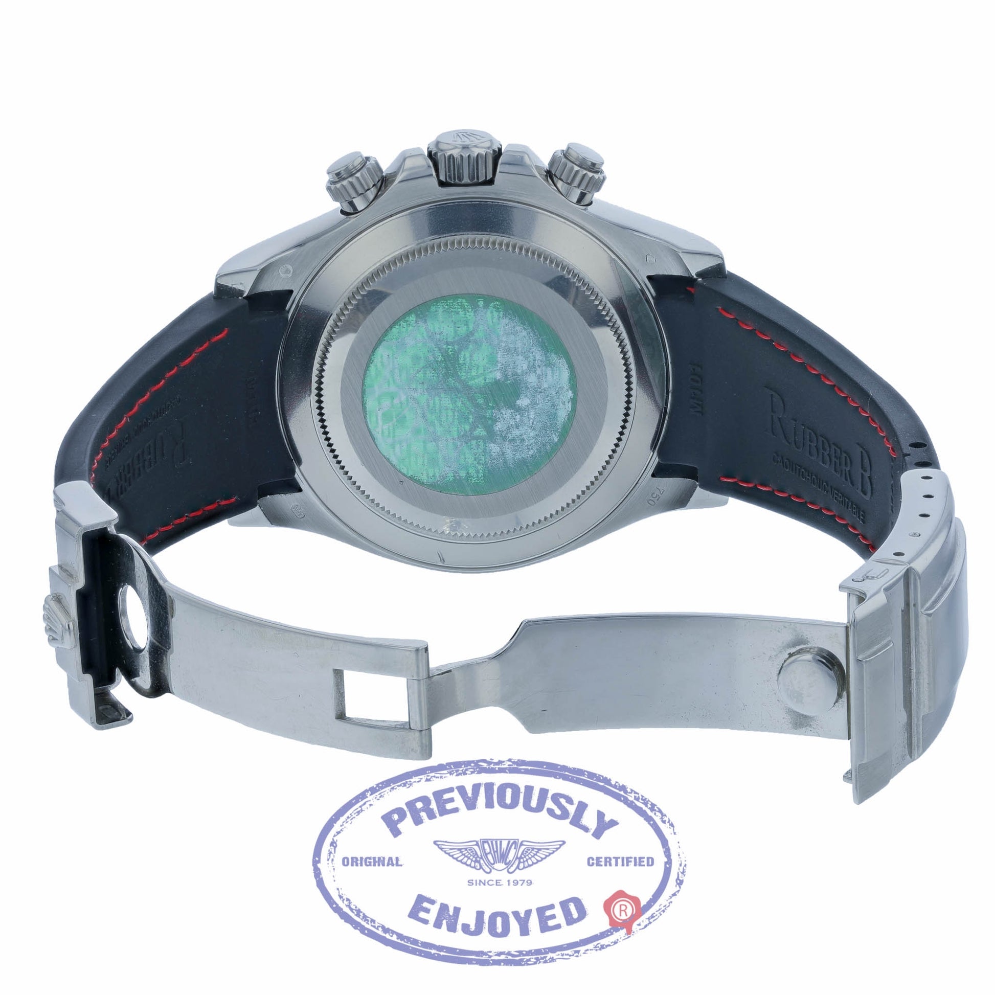 Rolex Daytona Meteorite Roman Dial White Gold 116519 R2DCW8 - Beverly Hills Watch Company