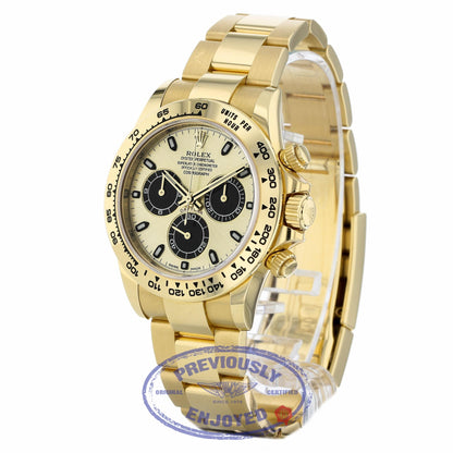 Rolex Oyster Perpetual Cosmograph Daytona "Paul Newman" Yellow Champagne Dial Black Sub-dials 116508 TR1P00 - Beverly Hills Watch