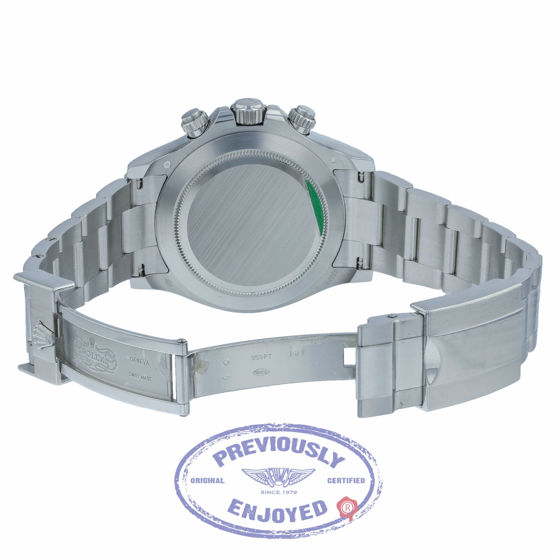 Rolex Daytona Platinum Ice Blue Diamond Dial Cerachrom Bezel 116506 MMD8HH - Beverly Hills Watch Company