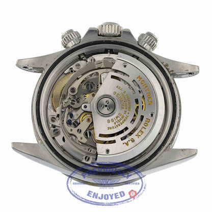 Rolex Daytona Zenith Black Dial Inverted Six Stainless Steel 16520 ZT9L0A