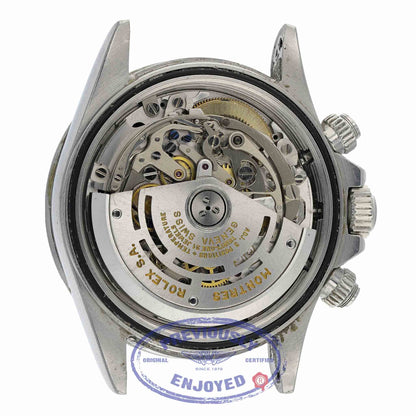 Rolex Daytona Zenith Black Dial Inverted Six Stainless Steel 16520 ZT9L0A