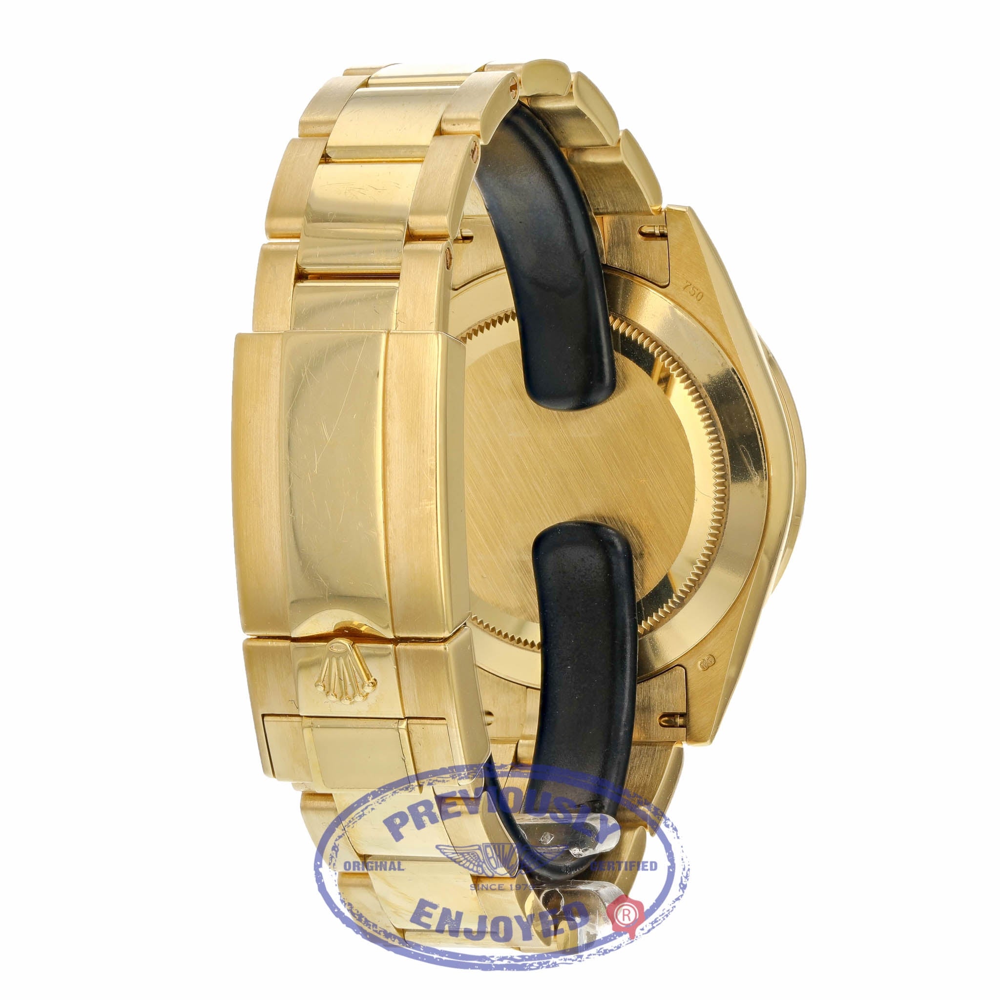 Rolex Daytona 40MM 18k Yellow Gold Dark Mother of Pearl Diamond