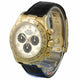 Rolex Daytona 40mm Yellow Gold Blue Dial Alligator Strap Watch 116518 HEP73Z