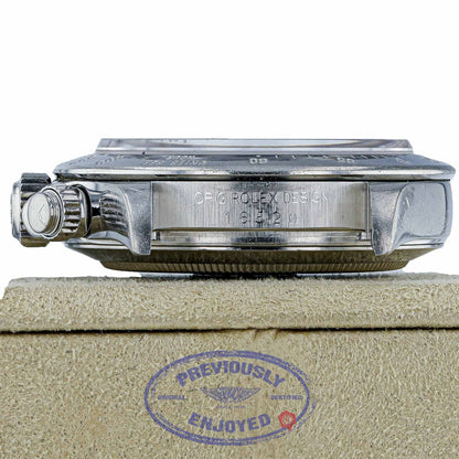 Rolex Daytona Zenith Black Dial Inverted Six Stainless Steel 16520 ZT9L0A