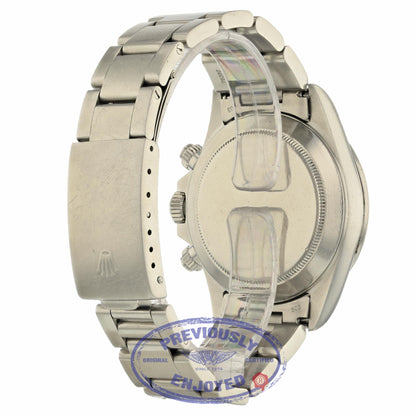 Rolex Daytona Zenith Black Dial Inverted Six Stainless Steel 16520 ZT9L0A