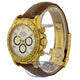Rolex Daytona Zenith Movement Yellow Gold White Dial Alligator Strap 16518 5NL4L2