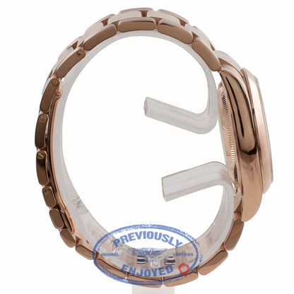 Rolex Day-Date President 36MM 18k Rose Gold Domed Bezel Pink Roman 118205 0AL4AL - Beverly Hills Watch Company Watch Store
