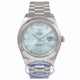 Rolex Day-Date II President 41MM Platinum Ice Blue Diamond Dial President Bracelet 218206