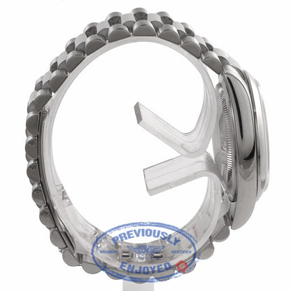 Rolex Platinum President Day Date 36mm Silver Dial Index Markings Domed Bezel 118206 JNNVEJ - Beverly Hills Watch Company Watch Store