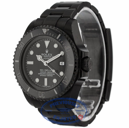 Rolex DeepSea Automatic 44mm DLC Black Dial 116660 8PCZJ0  - Beverly Hills Watch Company