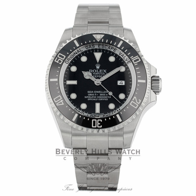 Rolex DeepSea Sea-Dweller 44mm Stainless Steel Watch 116660 JWCPWH - Beverly Hills Watch Company