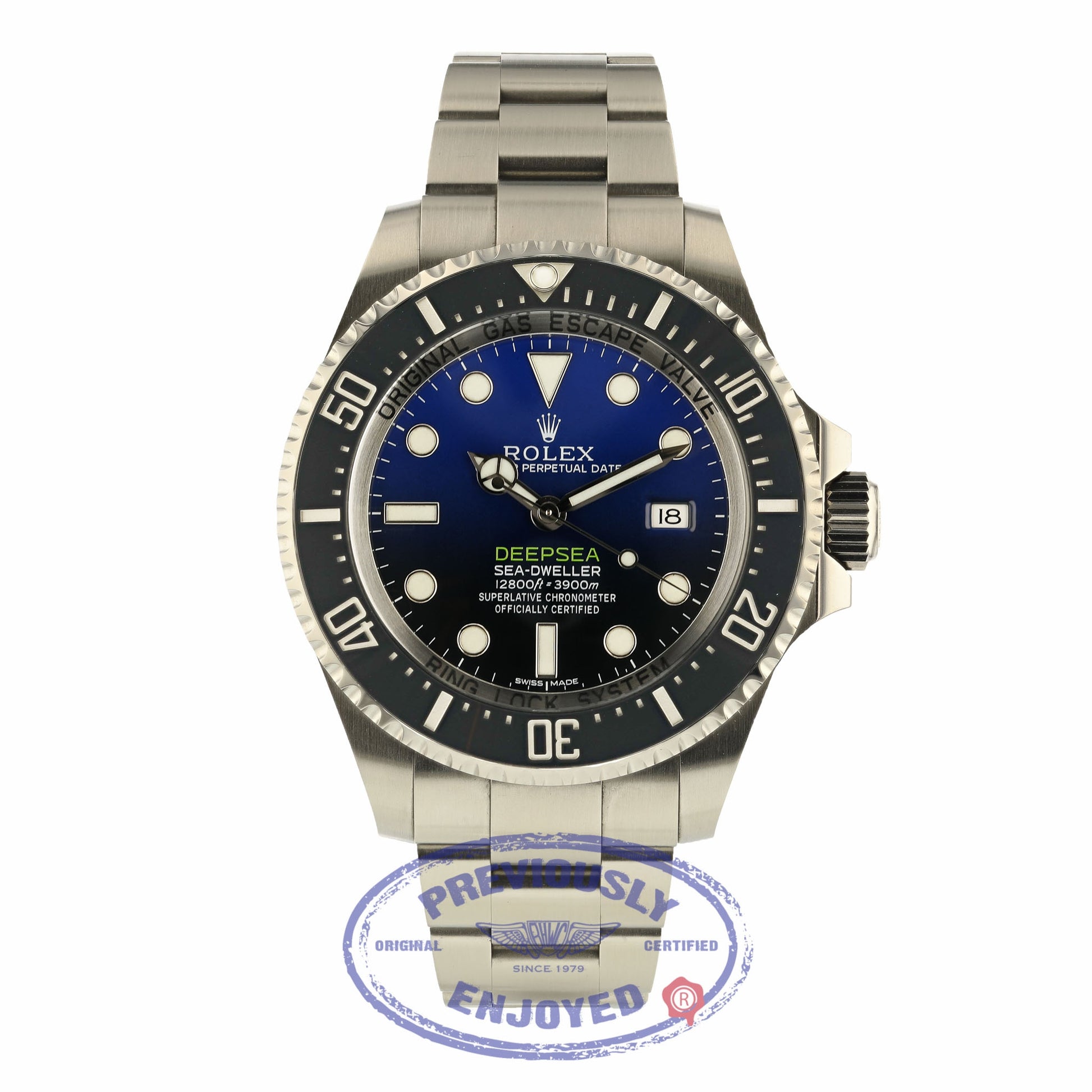Rolex DeepSea Sea Dweller James Cameron 44MM Stainless Steel Blue Dial 116660 HHZYHH