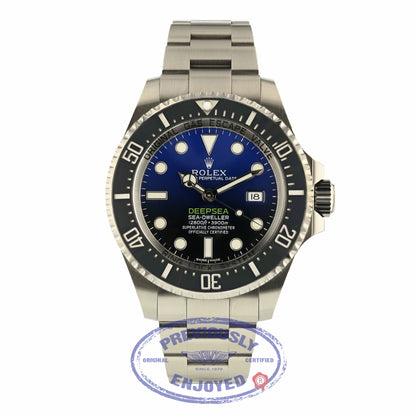 Rolex DeepSea Sea Dweller James Cameron 44MM Stainless Steel Blue Dial 116660 HHZYHH