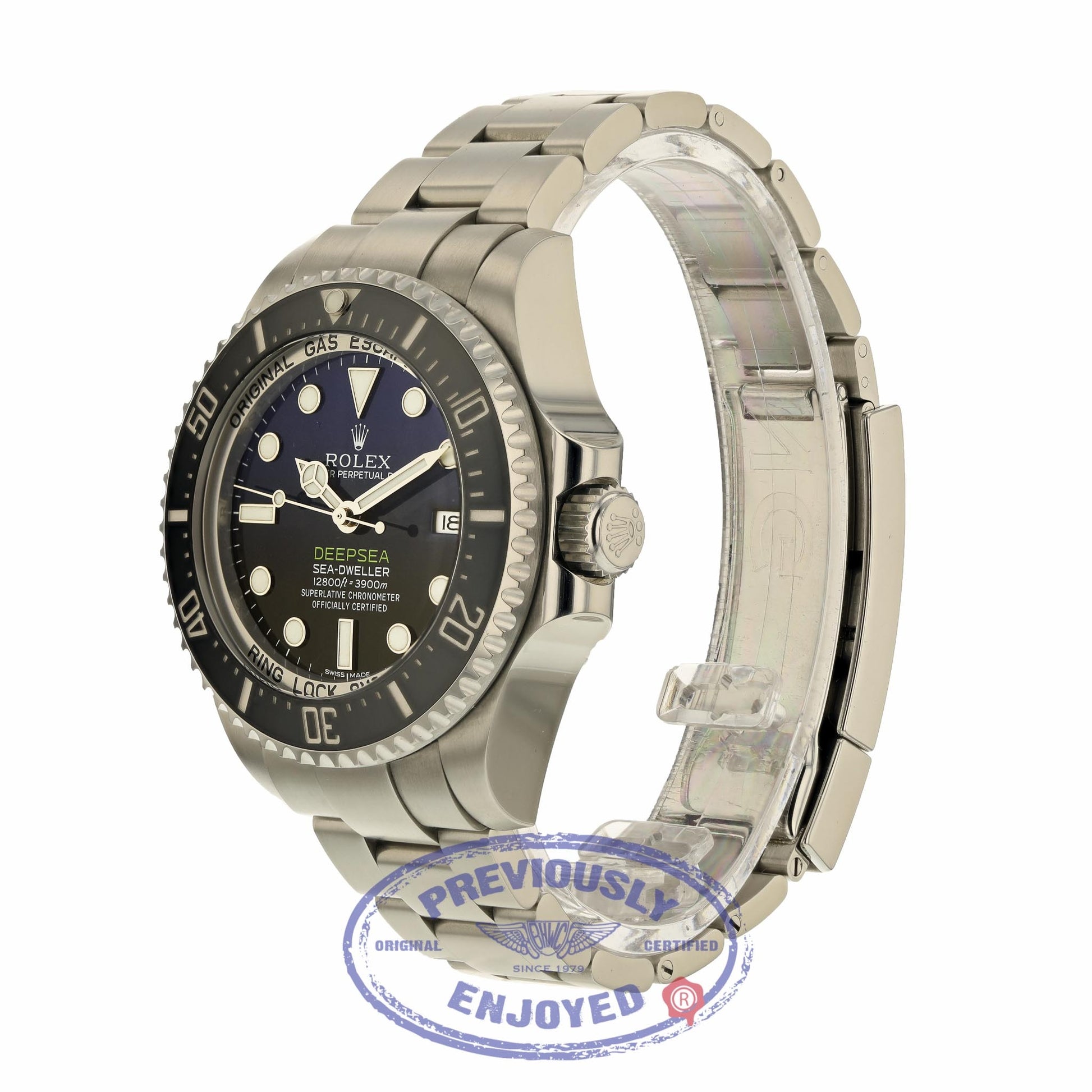 Rolex DeepSea Sea Dweller James Cameron 44MM Stainless Steel Blue Dial 116660 HHZYHH