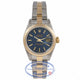 Rolex Datejust 26MM 18k Yellow Gold Stainless Steel Fluted Bezel Blue Dial 79173 YJXZ6E - Beverly Hills Watch Company Watch Store