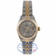 Rolex 26mm Datejust 18k Yellow Gold Stainless Steel Rodium Roman Numeral Index Markers Dial 69173 298RRZ- Beverlyhills Watch Company Watch Store