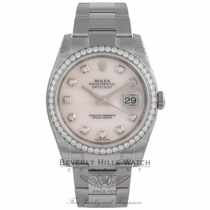 Rolex Datejust 36mm Stainless Steel U8ZP43 - Beverly Hills Watch Company