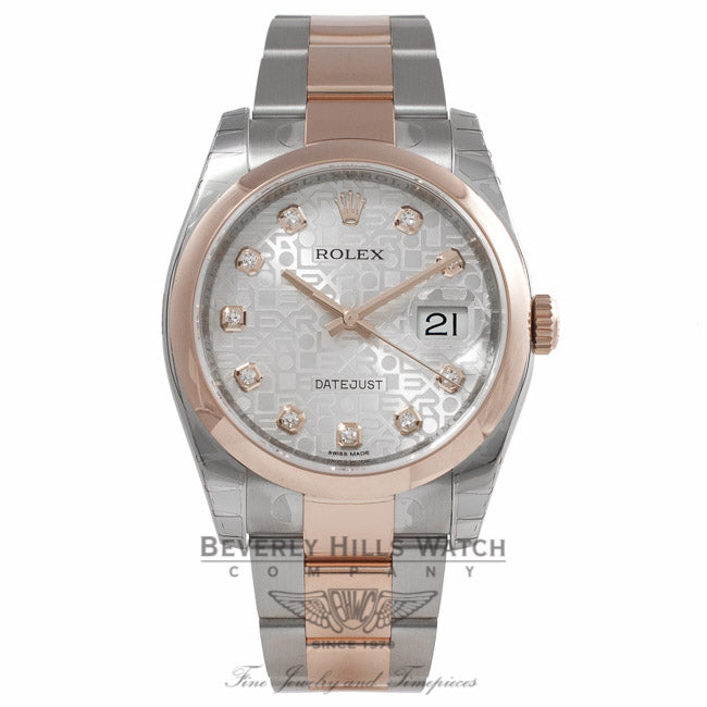 Rolex Datejust Steel and Rose gold QUQFQ5 - Beverly Hills Watch Company Watch Store