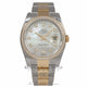 Rolex Datejust 36MM Yellow Gold Stainless Steel Diamond Bezel Mother of Pearl Diamond Dial 116243 N0D10C - Beverly Hills Watch Store