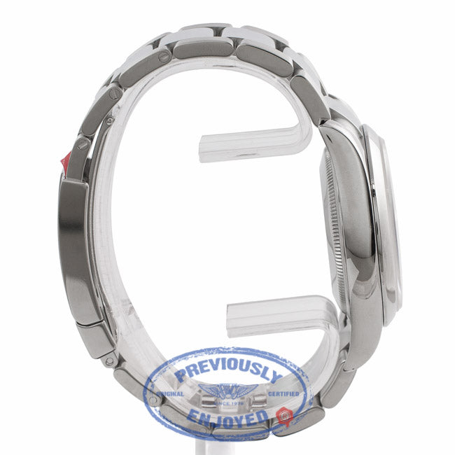 Rolex Datejust Stainless Steel 36mm Domed Bezel Silver Stick Dial116200 - TZEVA5 - Beverly Hills Watch Company Watch Store