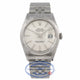 Rolex Datejust 36MM Stainless Steel 18k White Gold Fluted Bezel Silver Dial Jubilee Dial 16234 C26DKD - Beverly Hills Watch Company Watch Store