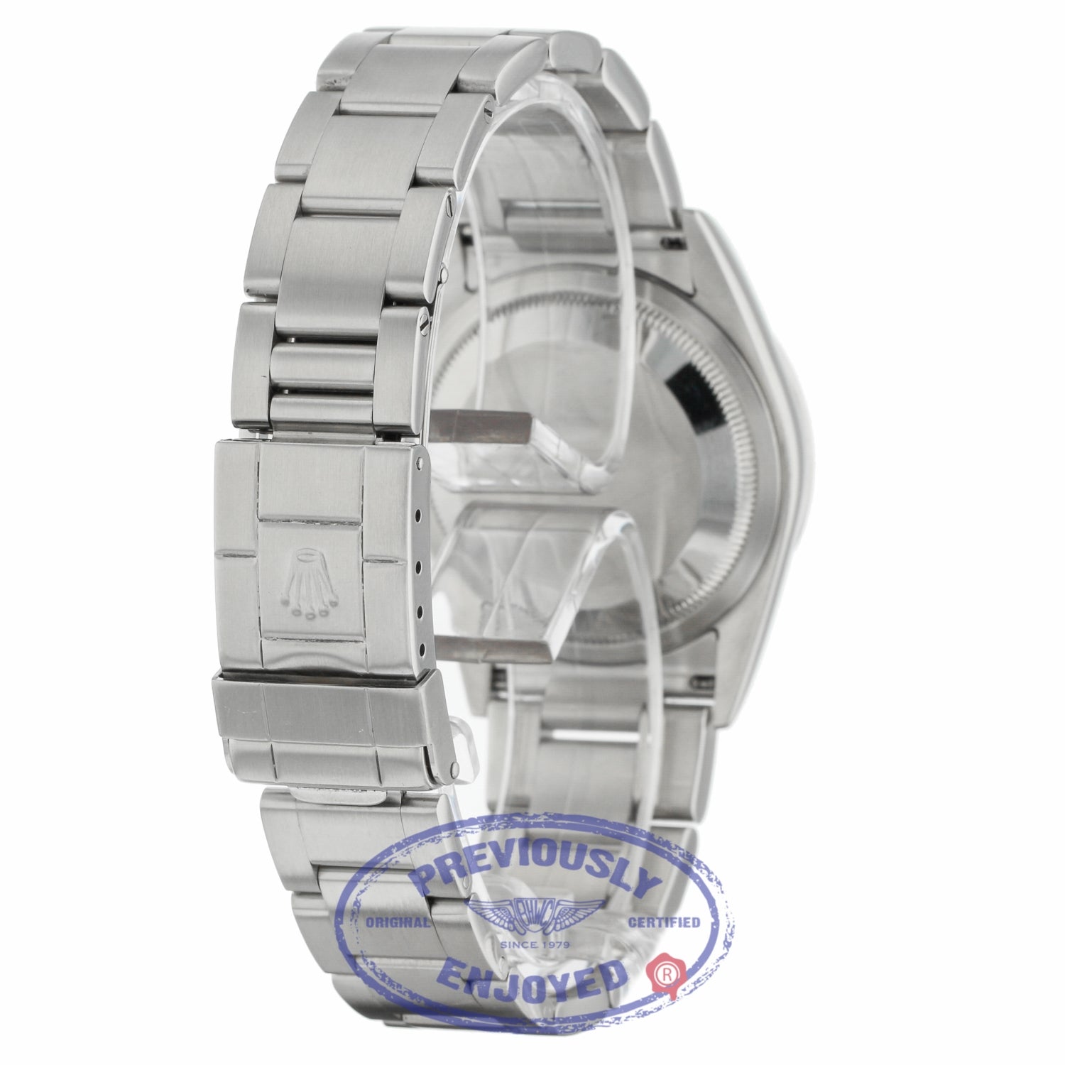 Rolex Explorer 36mm Black Dial Stainless Steel 114270 AU21U1 - Beverly Hills Watch Company