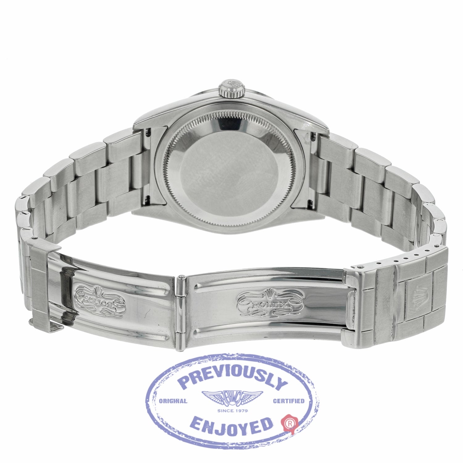 Rolex Explorer 36mm Black Dial Stainless Steel 114270 AU21U1 - Beverly Hills Watch Company