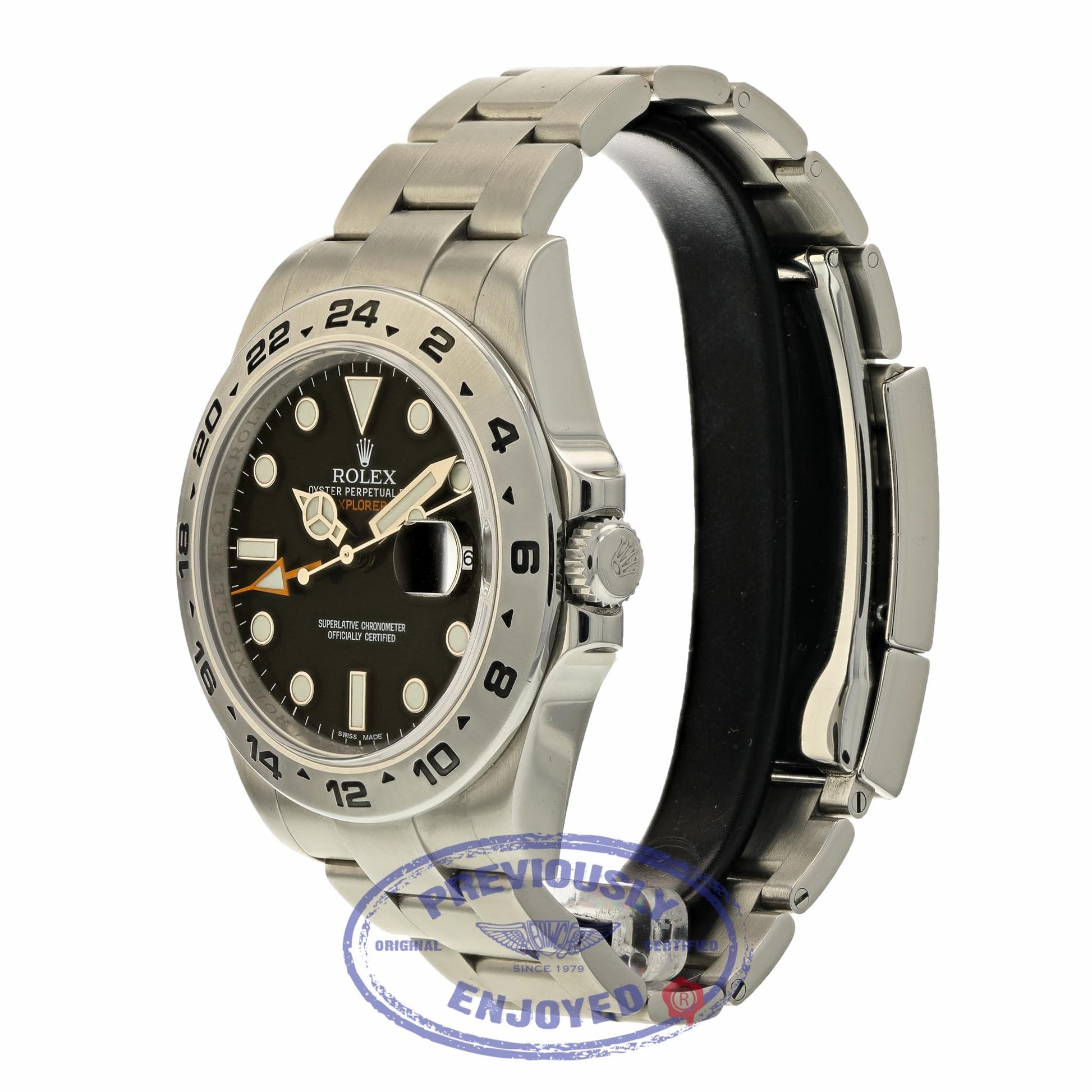 Rolex Explorer II 42MM Stainless Steel Black Dial 216570 E6D3D7