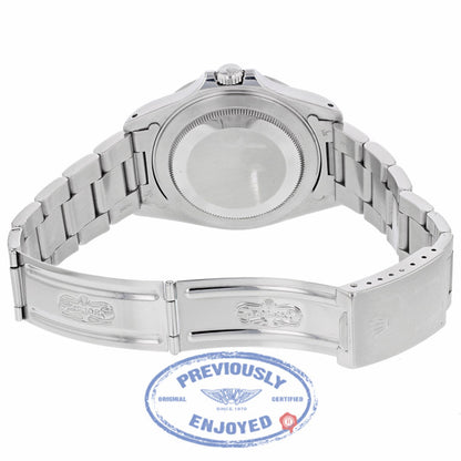 Rolex Explorer II Classic 40mm Black Dial Stainless Steel 16570 KHDYRY - Beverly Hills Watch Company