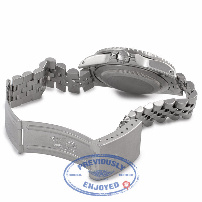 Rolex GMT- Master II 40MM Stainless Steel Black Dial Red & Black Bezel 16760 2DVV7J - Beverly Hills Watch Company Watch Store