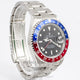 Rolex GMT MASTER II 16710 Stainless Steel Oyster Bracelet Black Dial Blue and Red Pepsi Bezel Automatic Watch Beverly Hills Watch Company Rolex Watch Store
