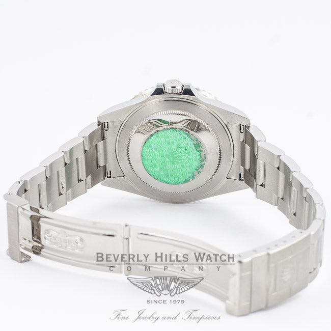 Rolex GMT MASTER II 16710 Stainless Steel Oyster Bracelet Black Dial Blue and Red Pepsi Bezel Automatic Watch Beverly Hills Watch Company Rolex Watch Store