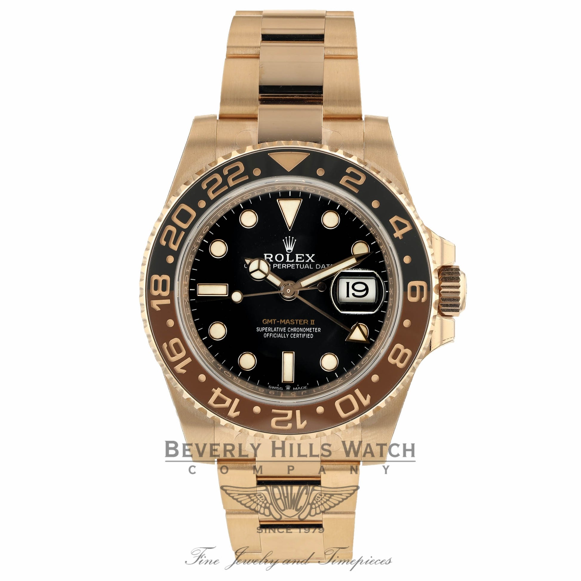 Rolex GMT Master II Everose Chocolate Ceramic 126715 ZN04E7