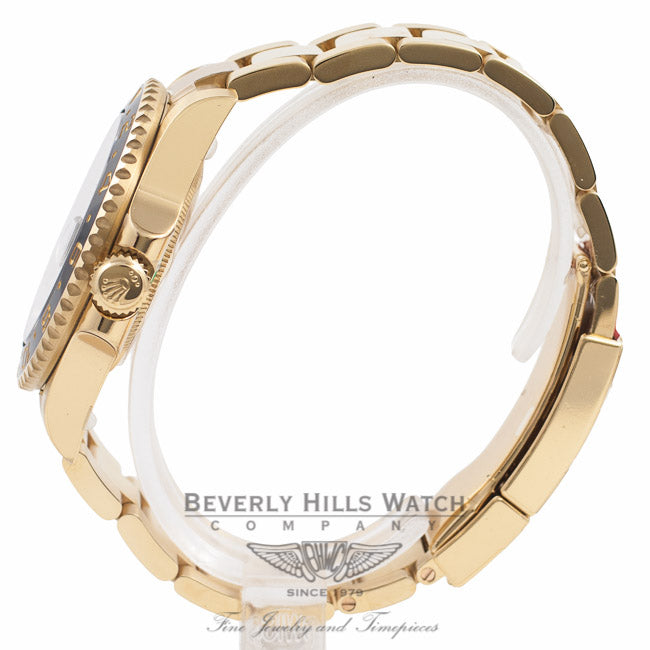 Rolex GMT Master II 18k Yellow Gold Oyster Perpetual 116718 YC0QT8 - Beverly Hills Watch Company