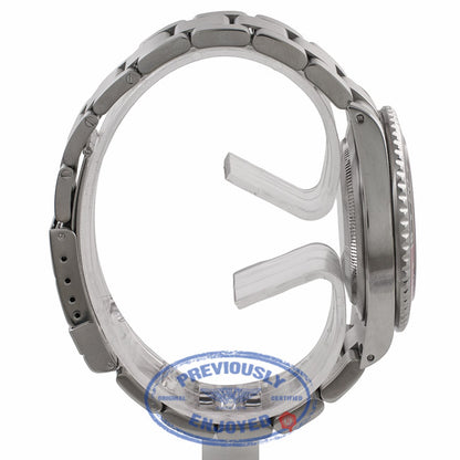 Rolex GMT Master Black/ Red "Coke" Bezel Stainless Steel 16710 X4NXEH - Beverly Hills Watch Company Watch Store