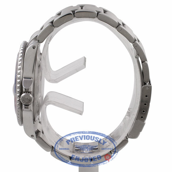 Rolex GMT Master Black/ Red "Coke" Bezel Stainless Steel 16710 X4NXEH - Beverly Hills Watch Company Watch Store