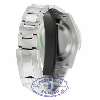 Rolex GMT Master II Black Lacquer Dial 18K White Gold Oyster Bracelet Automatic 116719BLRO JXFXQQ - Beverly Hills Watch