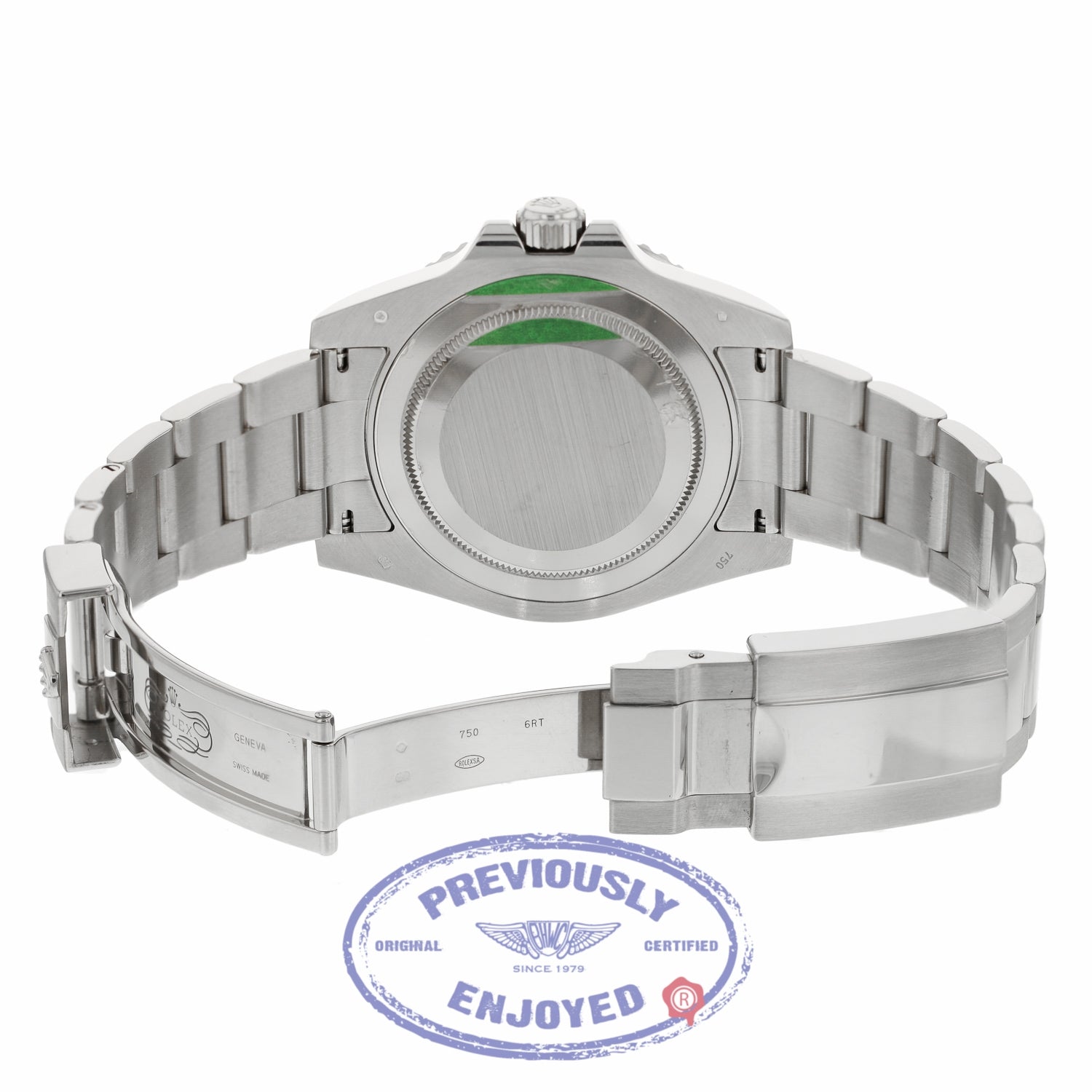 Rolex GMT Master II Black Lacquer Dial 18K White Gold Oyster Bracelet Automatic 116719BLRO JXFXQQ - Beverly Hills Watch