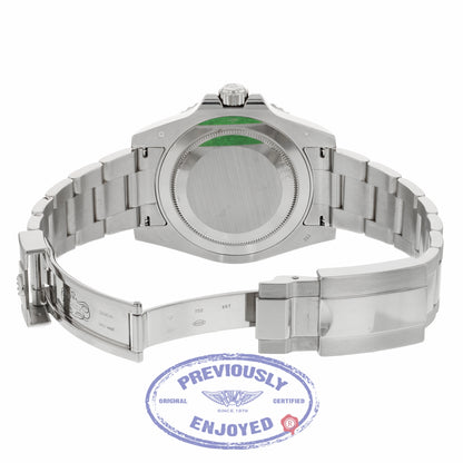 Rolex GMT Master II Black Lacquer Dial 18K White Gold Oyster Bracelet Automatic 116719BLRO JXFXQQ - Beverly Hills Watch