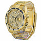 Rolex GMT Master II 18K Yellow Gold Black Dial Factory Baguette Diamond Bezel and Sapphire 116758SA PAVE VMAY1N - Beverly Hills Watch Company