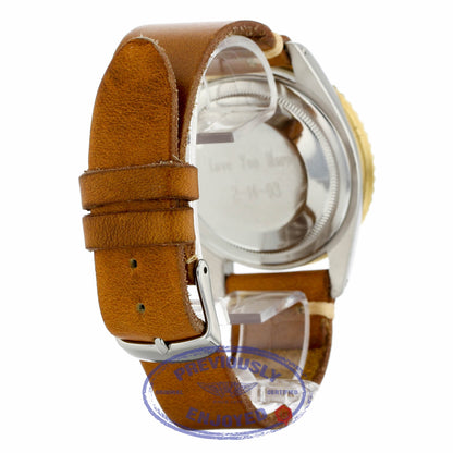 Rolex GMT-Master II "Root-Beer" Brown Strap 1675 LXWE4L - Beverly Hills Watch