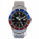 Rolex GMT Master Stainless Steel Blue and Red 'Pepsi' Bezel Vintage Watch 1675 YFJF71 - Beverly Hills Watch Store