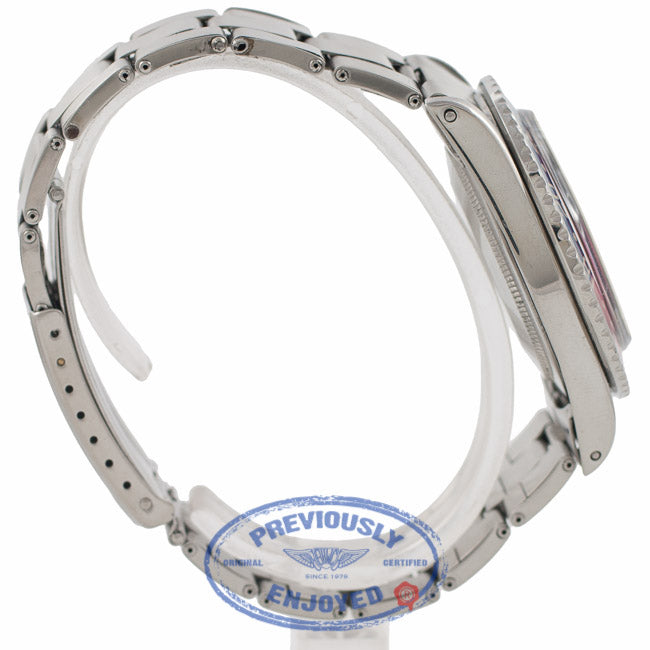 Rolex GMT MASTER Stainless Steel Blue and Red 'Pepsi' Bezel Vintage Watch 1675 E4U51D - Beverly Hills Watch Company Watch Store