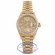 Rolex Datejust President 26MM Ladies 18k Yellow Gold Diamond Bezel Champagne Diamond Dial 69138 WCSWZZ - Beverly Hills Watch Company Watch Store