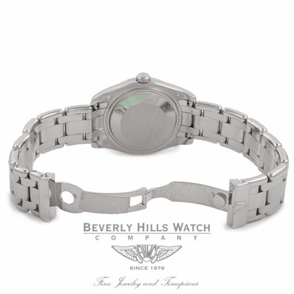 Rolex Masterpiece Oyster Perpetual Datejust Special Edition 34MM Diamond 18K White Gold 81339 - Beverly Hills Watch Store