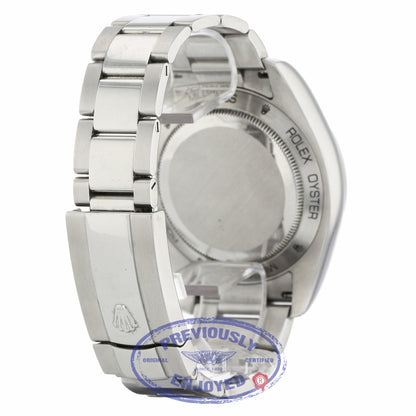 Rolex Milgauss 40mm Green Crystal Stainless Steel Black Dial 116400 7M0WVY - Beverly Hills Watch Company